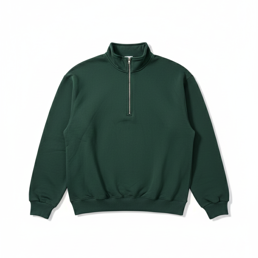 Emerald Quarter Zip