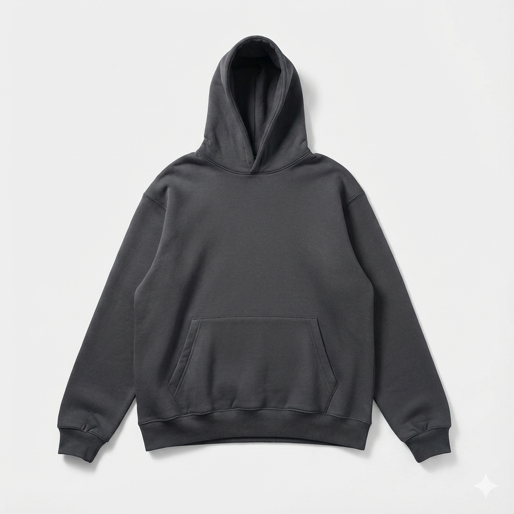 Iron grey OS basic hoodie