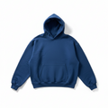 Petro blue box fit hoodie