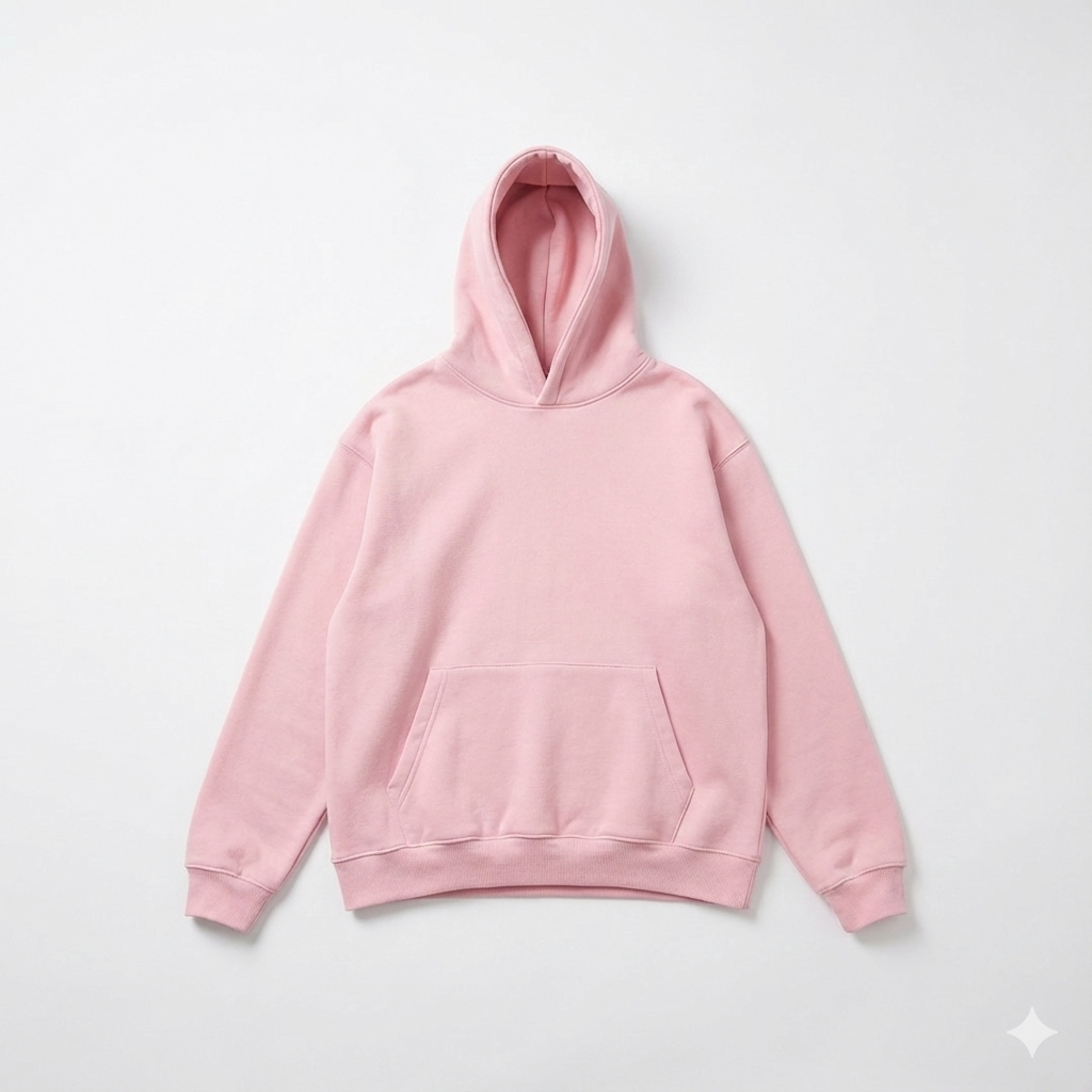 Pink OS basic hoodie