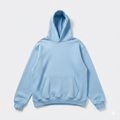 Baby blue OS basic hoodie
